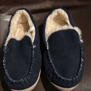 Cozy Men Slip-On Shoes - Navy